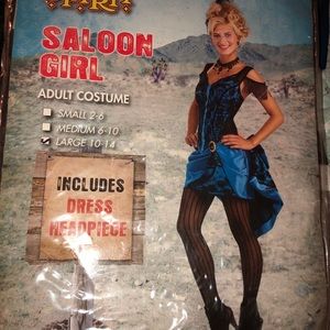 Saloon girl costume